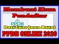 Cara Membuat Akun Pendaftar Luar Jawa Barat PPDB Online 2020