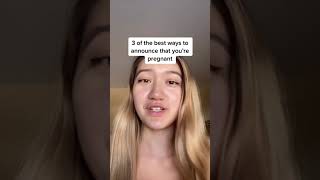 3 of the best pregnancy announcement ideas!