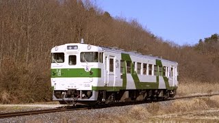 【蔵出し動画】単行で走る、キハ40 1004。（2003年12月、烏山線）