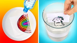FUN DIY EXPERIMENTS YOU CAN DO AT HOME!