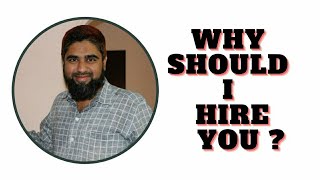 Why Should I Hire You ❓❓❓