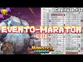 EVENTO-MARATON (CARRERA DE EQUIPOS-GUIA)+TABLA DE MISIONES🏃‍♂️⚡ |Monster Legends #12