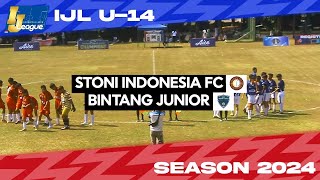 Stoni Indonesia FC vs Bintang Junior [Indonesia Junior League 2024-2025] [U-14] 7-9-2024