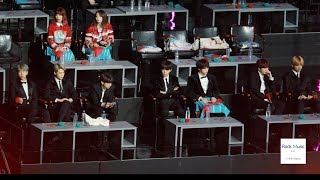 방탄소년단 (BTS) React to 여자아이들 (G) I-DLE (달라 + LATATA) [4K 60P 직캠]@190105 락뮤직