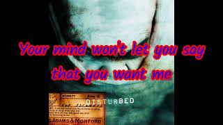 DISTURBED - WANT (Lyric Video)