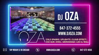 The Best Indian DJ in Chicago for Weddings and Events - DJ OZA - 3D LED DanceFloor