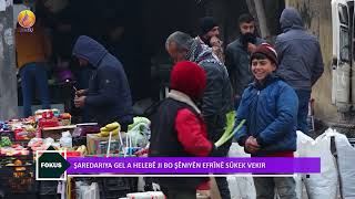 JINTV| Şaredariya gel a Helebê ji bo şêniyên Efrînê sûkek vekir