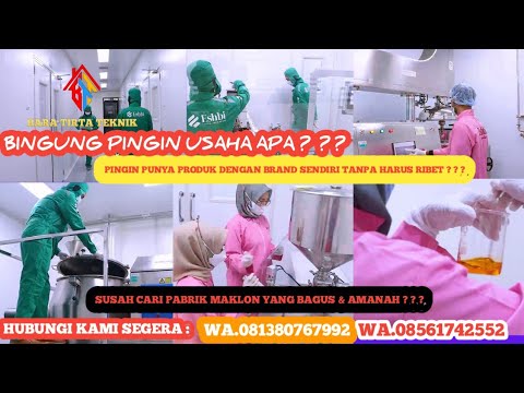 Rekomendasi Pabrik Jasa Maklon Herbal Dan Kosmetik Terbaik. - YouTube