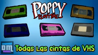 TODAS las CINTAS de VHS | PANTALLA COMPLETA | UBICACIÓN | Sub. ESPAÑOL | CAPÍTULO 1 | POPPY PLAYTIME