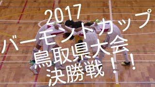 2017/6/25バーモントカップ  鳥取県代表枠決勝！！！   リュミエール就将ｖｓアミーゴ  　　　第２７回全日本少年フットサル大会鳥取県大会決勝トーナメント決勝(inあやめ池スポーツセンター)