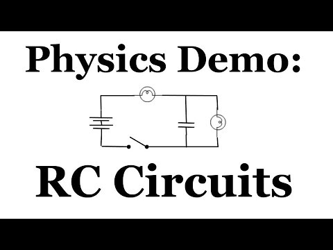 Physics Demo: RC Circuits - YouTube