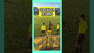Sebastian Haller EMOTIONAL RETURN ❤️ #Haller #BVB #Dortmund #football