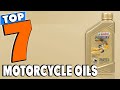 Top 5 Best Motorcycle Oils Review In 2024