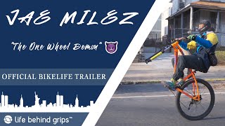 NYC BIKELIFE RIDER - JAE MILEZ | Official BIKE LIFE Trailer Video | LIFE BEHIND GRIPS