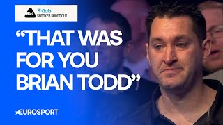 EMOTIONAL Tom Ford dedicates his 2024 Snooker Shoot Out win to his late friend Brian Todd 🎱❤️