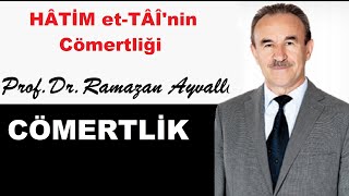 Cömert olmak güzel bir huydur | Prof.Dr. Ramazan Ayvallı