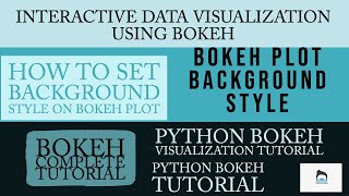 Python Bokeh Interactive Data Visualization Tutorial|Bokeh Plot Background Styling|Part:6