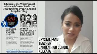 CRYSTAL FANG - TEACHER, GARDEN HIGH SCHOOL, KOLKATA