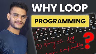 Why loop in any programming language || Use cases of loop in programming || JavaScript tutorial🔥