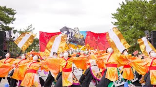 [4K] 京炎そでふれ！志舞踊　京都さくらよさこい 2021 1日目 神宮道 さくよさ