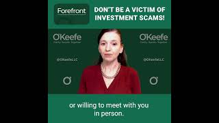 Forefront Friday with Vi: Investment Scams