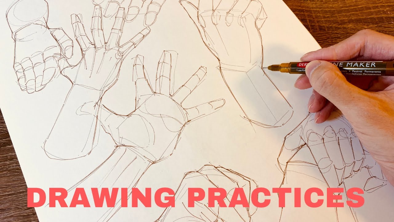 My Daily Drawing Exercises To Warmup Practice Youtube