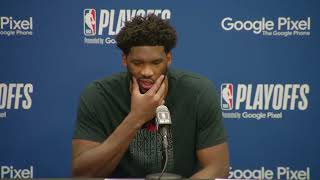 Joel Embiid: I Didn't TOUCH BALL in Last 4 minutes of Game | Sixers Postgame