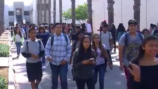 The First Day of School with Jeff Bishop Principal, Santa Ana High School 2016 SAUSD-TV