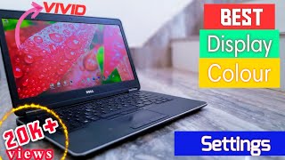 How to adjust colors in your laptop/pc display | laptop display setting | Monitor calibration