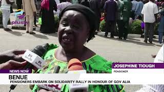 Benue: Pensioners Embark On Solidarity Rally In Honor Of Gov Alia