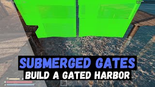 Sunkenland Tips | How to build a Gated Harbor