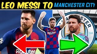 Lionel Messi is leaving Fc Barcelona to join Manchester City | End of an Era😫