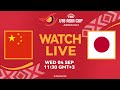 LIVE - China v Japan | FIBA U18 Asia Cup 2024 | Group Phase