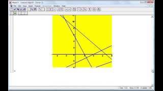 Graphical Solutions of Two Variable Linear Programming Problems Using Maple Part 3 An Example