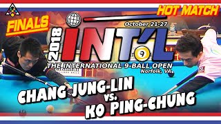 HOT MATCH FINALS: CHANG Jung-Lin vs. KO Ping-Chung - 2018 INTERNATIONAL 9-BALL OPEN FINALS