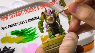 HOW TO PAINT: SHADES & HIGHLIGHTS / Como pintar: Luces & sombras - Angel GiraldeZ