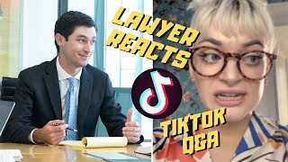 Real Lawyer Answers Legal Questions about TikToker's Prosthetic Limb | Lawyer Reacts