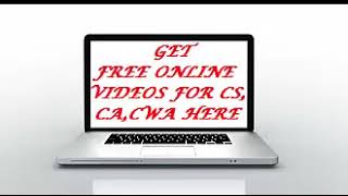 Introductory video for Channel-GET FREE VIDEOS FOR CS,CA,CWA HERE