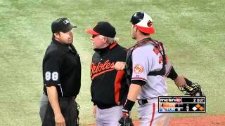 2012/05/29 Wieters gets tossed