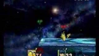 SSBB Replay - Pikachu vs Marth via Anyone (Part 2)