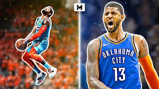 Never Forget How EPIC OKC Paul George Was  ⚡🔥