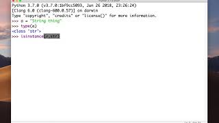 Python Day 5 isinstance, type
