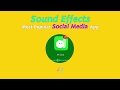 Most popular social media app  / SOUND EFFECTS
