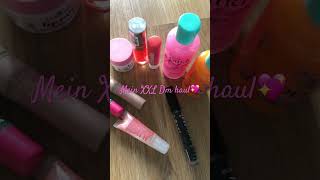 Mei XXL dm Haul🥰💝 #dm #haul #essence #balea #scincare #2025 #makeup #beauty #lipgloss #love