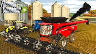 FIRST HARVEST ON MY NEW $5,000,000 AMERICAN FARM! - (IOWA ROLEPLAY)