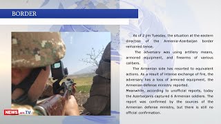 NEWS.am 16.11.21 BREAKING: Situation is tense on Armenia-Azerbaijan border