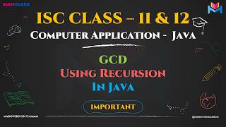 GCD Using Recursion in Java | Easy Explanation for Beginners 🚀