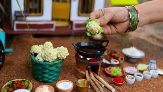 Crispy Cauliflower Fry Recipe + Gobi Fried Rice | How To Make Street Style Gobi 65 | The Tiny Foods