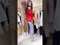 red dress with jeams so beautiful in yt tiktok 2023 618