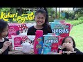 Funny Sour Candy Challenge Lifia Niala vs Lilli Latisha Happy - Kulari Ke Pantai - Film Indonesia